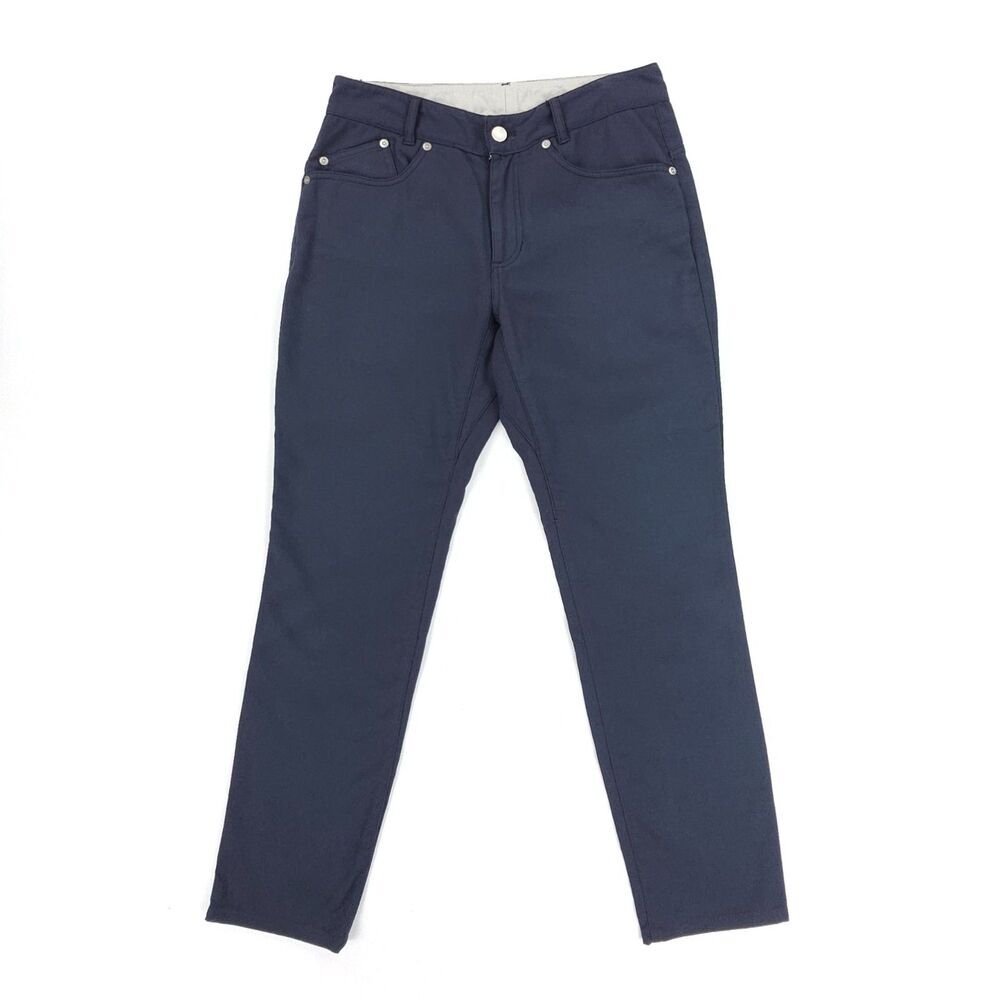 OUTLIER Slim Dungarees Bluetint Gray Minimal Indie City Commuter Athleisure 30